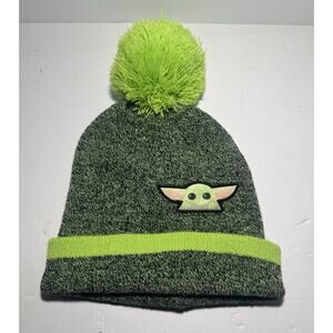 Star‎ Wars Baby Yoda Green Beanie Pom Hat